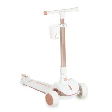 BYOX AERO roller, összecsukható, 50kg-ig - Royal white