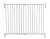 DREAMBABY Biztonsági korlát Broadway 2-panelos extra széles 76-134,5 cm fehér
