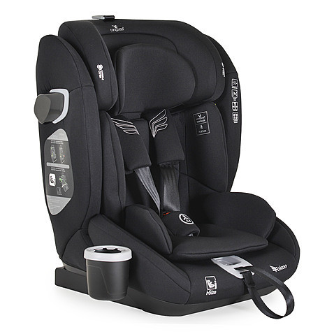 Cangaroo FALCON autósülés I-SIZE 76-150CM - FEKETE