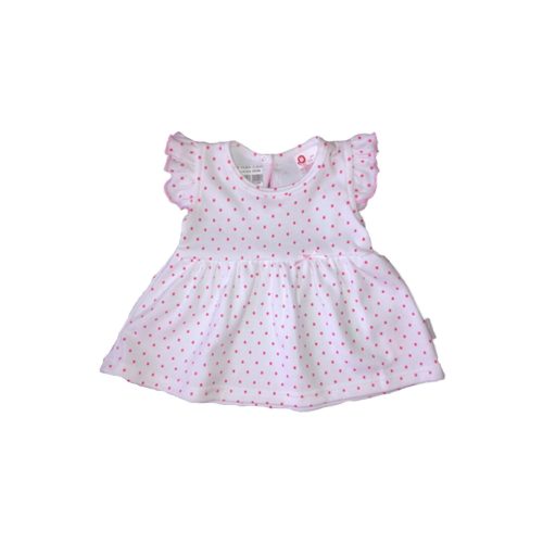 Pamut kisruha,pink pöttyös