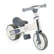 BYOX LEARN-to-Ride mini futóbicikli, 3 kerekű, összecsukható - fehér