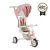 BYOX COMPACTO 3IN1 tricikli, átalakítható PINK