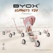 BYOX COMPACTO 3IN1 tricikli, átalakítható PINK