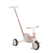 BYOX COMPACTO 3IN1 tricikli, átalakítható PINK