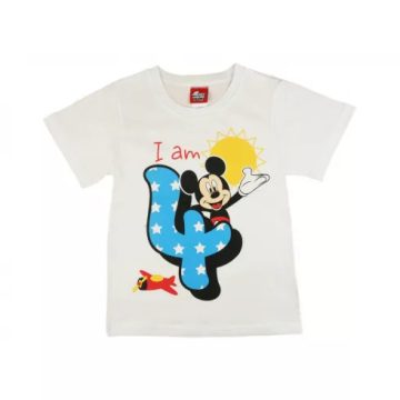DISNEY MICKEY SZÜLINAPOS KISFIÚ PÓLÓ 4 ÉVES