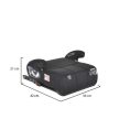 MONI MONZA ÜLÉSMAGASÍTÓ ISOFIX I-SIZE 125-150CM ZÖLD