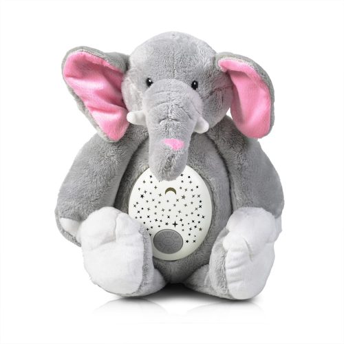 Moni Toys éjjeli fény, projektoros plüss - elefánt