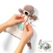 BabyOno szundikendő plüss cumitartóval Maggie vidra 739