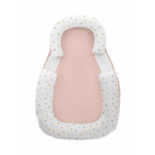 Kikkaboo babapozicionáló memóriahabos hypoallergén legurulás gátlós 60x40x8cm Szürke pöttyök