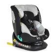 MONI SERENGETI I-SIZE 40-150СМ, 360° ISOFIX,NYAKPÁRNA, JÁTÉKKAL - SZÜRKE