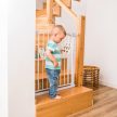 Babyono ajtórács fém - toldalékkal, 75-96cm 943/01