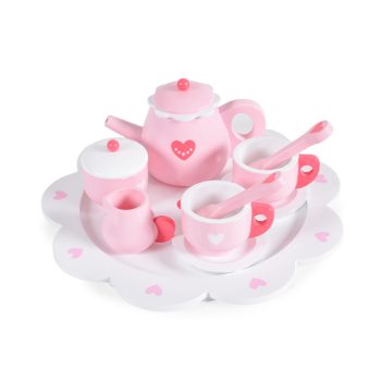 Moni Toys fajáték teás készlet 12 db-os