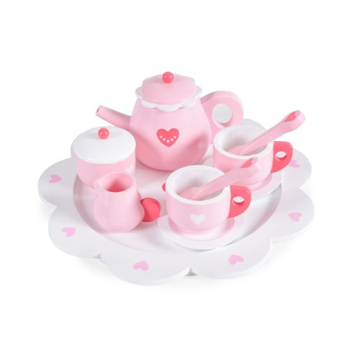 Moni Toys fajáték teás készlet 12 db-os