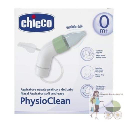 Chicco PhysioClean manuális orrszívó-cső