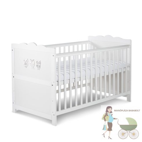 Klups Marsell kiságy 140x70 - Átalakítható- Kiállított darab!