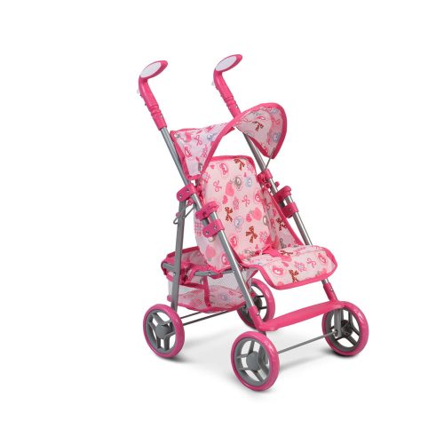 Moni Toys Stars játék babakocsi lapra csukhatós