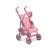 Moni Toys Stars játék babakocsi lapra csukhatós