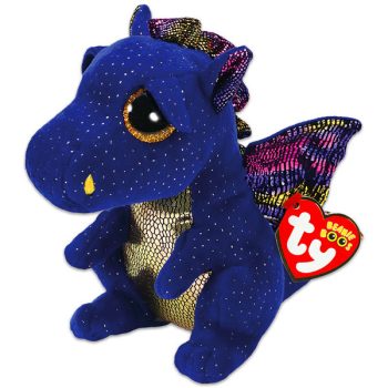 TY BOOS plüssfigura SAFFIRE -sárkány- 15cm
