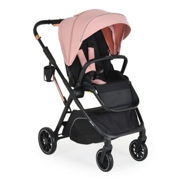 Moni Bingo sportbabakocsi, 22kg-ig,elfordítható PINK ICING