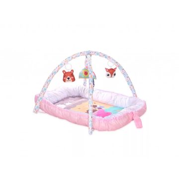 LORELLI TOYS JÁTSZÓSZŐNYEG - BABY NEST PINK