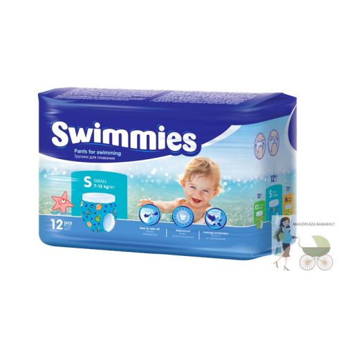 SWIMMIES SMALL 7-13 kg+ úszópelenka