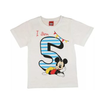 DISNEY MICKEY SZÜLINAPOS KISFIÚ PÓLÓ 5 ÉVES