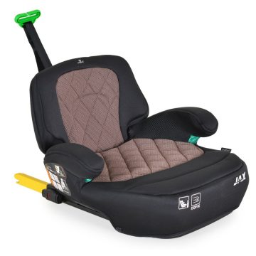   MONI JAX Isofix ülésmagasító háttámlával 125-150cm - pink