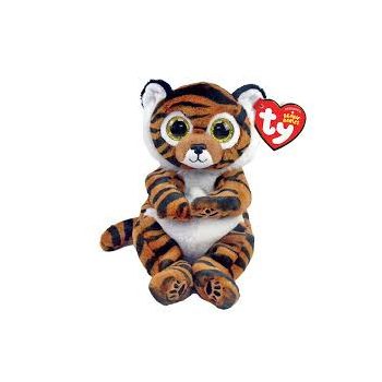 Ty Beanie Bellies plüss figura CLAWDIA, 15 cm - tigris
