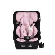 Moni SECURITY autósülés 76-150cm, ajándék plüss+nyakpárna - PINK