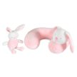 Moni SECURITY autósülés 76-150cm, ajándék plüss+nyakpárna - PINK