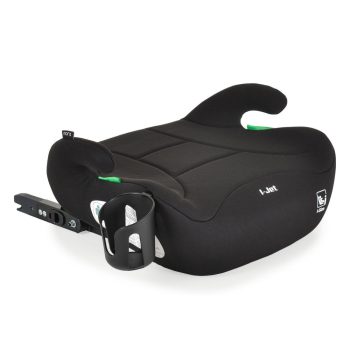 Moni I-JET ülésmagasító isofix 125-150cm I-SIZE Fekete