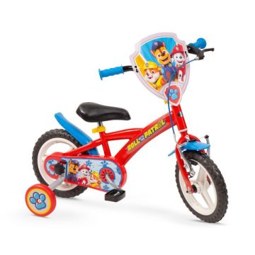   Toimsa: Mancs őrjárat gyermekkerékpár - 12-es méret, piros-kék