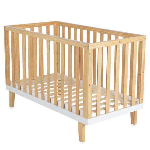 Cangaroo WHISPER kiságy 60x120cm - NATUR