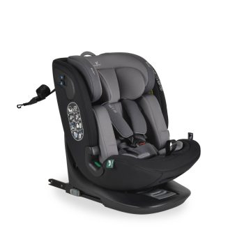   MONI GTS prémium autósülés 40-150cm SPS, 360fokban forgatható - szürke