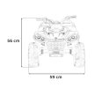 Elektromos Quad Sport TX ATV - fekete
