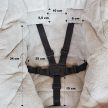 PETITE&MARS Állítható bundazsák 3in1 Jibot Black