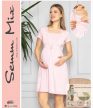 Kismama szoptatós hálóing -csipkés