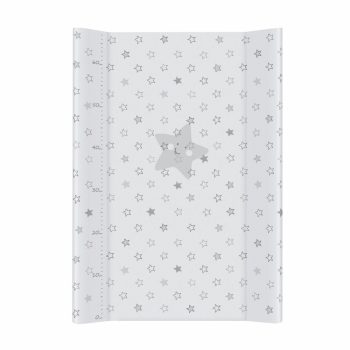   Ceba pelenkázó lap merev 2 oldalú 50x70cm COMFORT csillag szürke