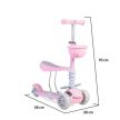 BYOX BUBBLEGUM roller 2in1- kék