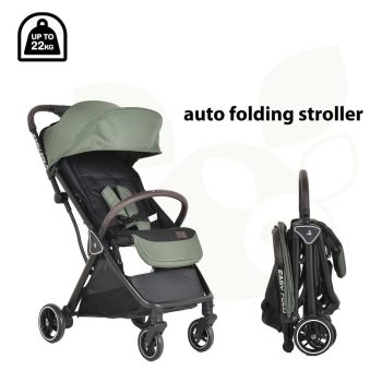   CANGAROO EASY FOLD AUTO CLICK SPORTBABAKOCSI 22 kg-ig - ZÖLD