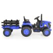 Moni Bo rancher elektromos traktor utánfutóval - kék