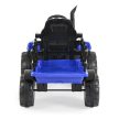Moni Bo rancher elektromos traktor utánfutóval - kék