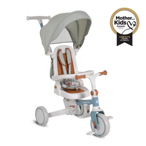 BYOX COMPACTO 3IN1 tricikli, átalakítható KÉK