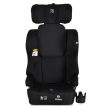 Moni SECURITY autósülés 76-150cm, ajándék plüss+nyakpárna - BLACK