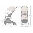 Kinderkraft sportbabakocsi Indy3 Coal black