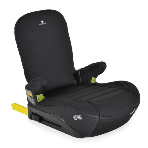 Cangaroo GALAXY ülésmagasító háttámlával 125-150cm, ISOFIX FEKETE