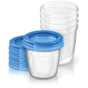 Avent Via poharak 180ml 5db tetővel