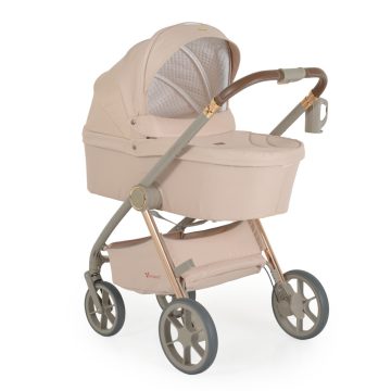 Cangaroo UNIQUE 3in1 babakocsi - Macadamia-Beige