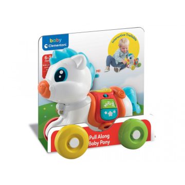 Clementoni Baby Interaktív húzható Póni