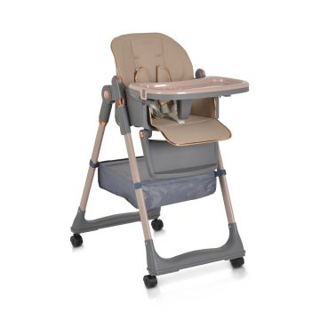   MONI LINDO MULTIFUNKCIÓS ETETŐSZÉK KIEGÉSZÍTŐKKEL (ELŐKE, KANÁL, VILLA) BÉZS